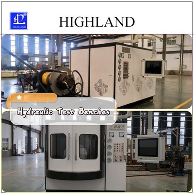 HIGHLAND Döner sondaj tesisi için hidrolik test tezgahı fabrikası hidrolik pompalar ve motorlar