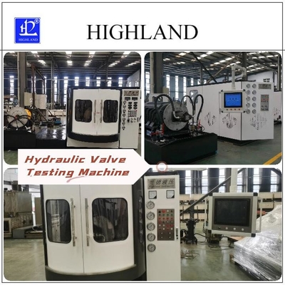 Yüksek derecede entegrasyonlu kazıcılar için 380L / Min Hidrolik Valf Test Bench özelleştirme