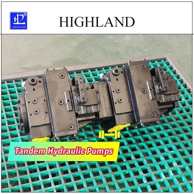 Swash Plate Yapısı Tasarımı ile Endüstriyel Tandem Hidrolik Pompalar