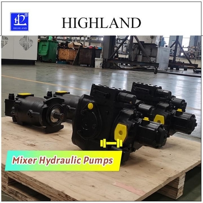 Yüksek basınçlı hidrolik piston pompası inşaat makineleri karıştırıcı kamyon