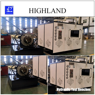 Gemi Hidrolik Test Makinesi Özellik 500 L/Min Akış Hızı HIGHLAND Test Ekipmanı