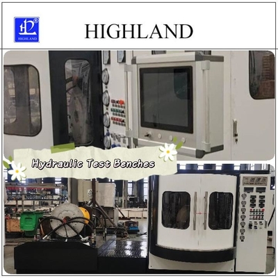 HIGHLAND Hidrolik Test Makinesi Yüksek Yağ Filtrasyon Doğruluğu ile Hidrolik Test Benchi
