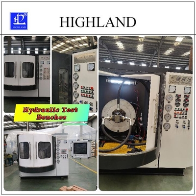 Ağır işlevli uygulamalar için 160 Kw hidrolik test makinesi 42 Mpa basınç