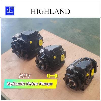 El yükleme hidrolik piston pompaları Sürekli hidrolik şanzıman için standart