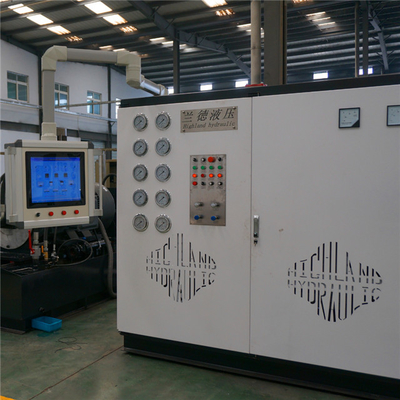 160KW Beton Hidrolik Test Tezgahları Hidrolik Valf Test Tezgahı 45Mpa