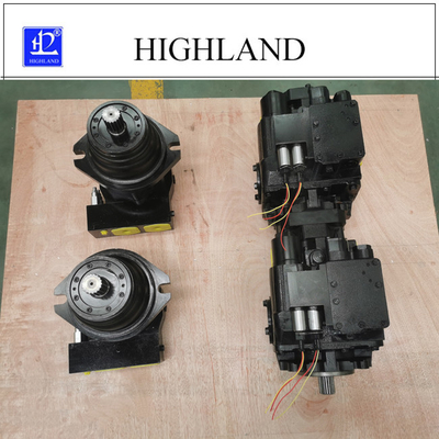 Eksenel Pistonlu HPV110 Model Zirai Hidrolik Fittings Pompaları