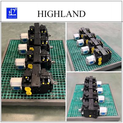 Highland Silage Harvester 90ml/R Ekseli Piston Pompaları Güçlü Sürüş Yeteneği