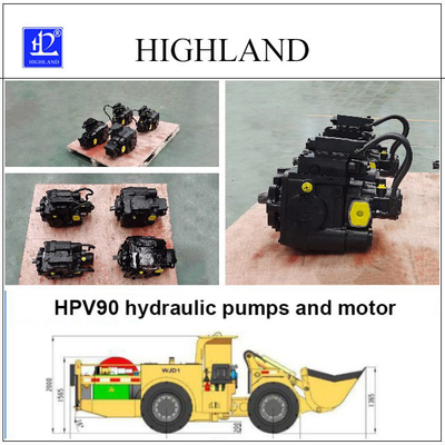 Pv22 Mv23 Yeraltı Kamyonu Hidrolik Pompalar Dökme Demir Kullanımı Kolay