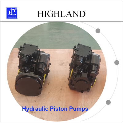 Highland 42Mpa 90ml/R Deplasmanlı Hidrolik Pistonlu Pompalar Hidro Mekanik Kontrol