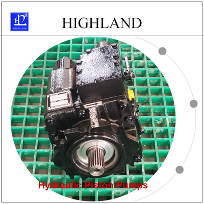 Highland 42Mpa 90ml/R Deplasmanlı Hidrolik Pistonlu Pompalar Hidro Mekanik Kontrol
