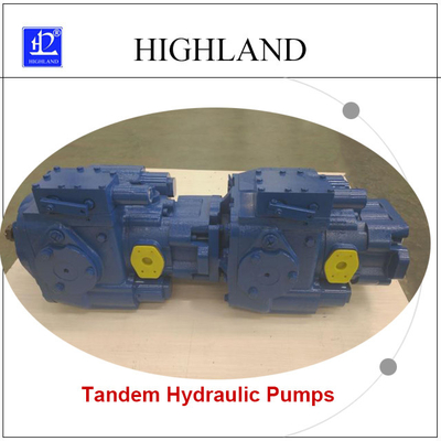 350 Bar Tandem Hidrolik Pompa Değişken Deplasmanlı 110cc/R+110cc/R