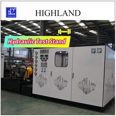 Tam algılama verileri ve modüler düzenleyici ile 450L/Min HIGHLAND Hidrolik Test Standları