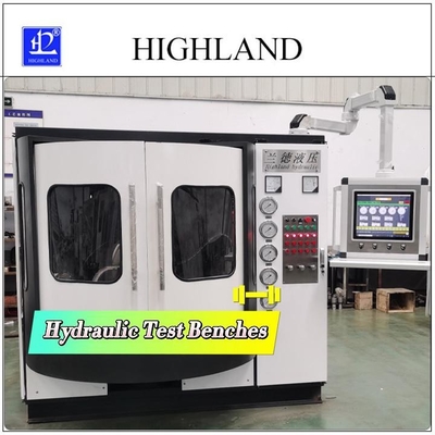 YST380 hidrolik motor test tezgahı Rotary Borma Rig için Basit İşlem Yüksek yağ filtrasyonu doğruluğu