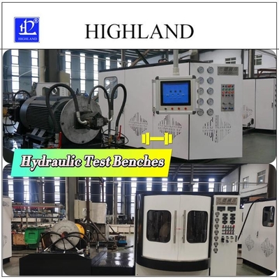 YST380 hidrolik motor test tezgahı Rotary Borma Rig için Basit İşlem Yüksek yağ filtrasyonu doğruluğu