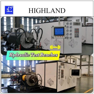 YST380 hidrolik motor test tezgahı Rotary Borma Rig için Basit İşlem Yüksek yağ filtrasyonu doğruluğu