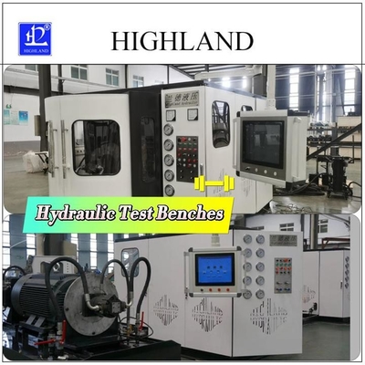 HIGHLAND YST450 Döner sondaj cihazı için hidrolik motor test tezgahı basit işletim