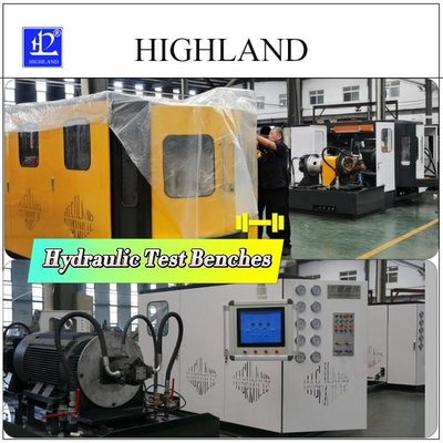 HIGHLAND YST380 Hidrolik Motor Deneme Benchları Basit İşlem Döner Sondaj Aracı