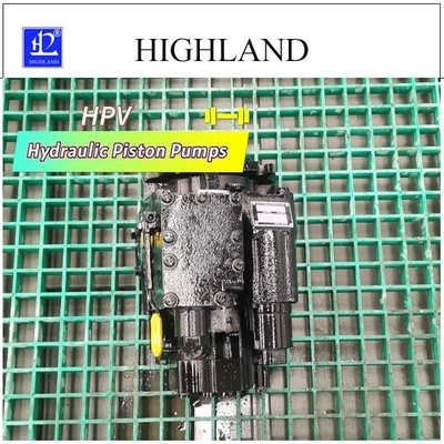Highland 90ml/R Yer değiştirme Yüksek Basınçlı Hidrolik Ekseli Piston Pompası HPV90