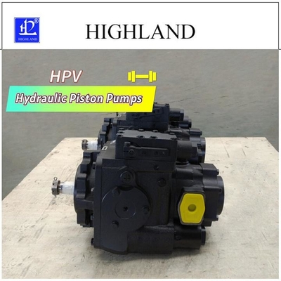 Highland HPV90 Yürüyen Makineler İçin El Kontrollü Hidrolik Ekseli Piston Pompaları