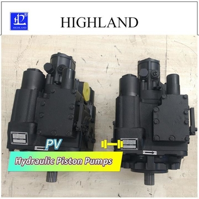 Highland HPV90 Yürüyen Makineler İçin El Kontrollü Hidrolik Ekseli Piston Pompaları
