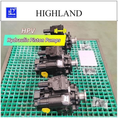 Highland Yüksek Basınç 42Mpa Zirve Basıncı Ekseli Piston Hidrolik Pompa