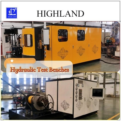 HIGHLAND 380L/min Tam algılama verileri ile döner sondaj teçhizatı için hidrolik test bankları fabrikası