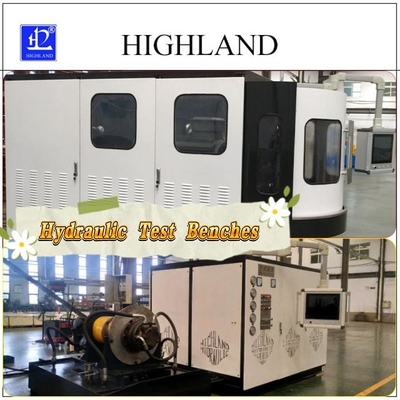 HIGHLAND 380L/min Tam algılama verileri ile döner sondaj teçhizatı için hidrolik test bankları fabrikası