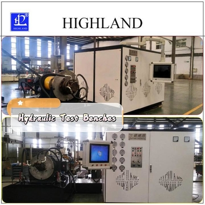 HIGHLAND 380L/min Tam algılama verileri ile döner sondaj teçhizatı için hidrolik test bankları fabrikası