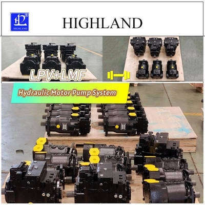 LPV90 LMF90 Hidrolik Pompa Motor Sistemi Özel Çimento Karıştırıcı Kamyonu
