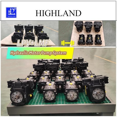 LPV90 LMF90 Hidrolik Pompa Motor Sistemi Özel Çimento Karıştırıcı Kamyonu