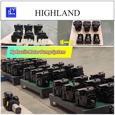 HIGHLAND hasat makinesinin kazıcısı Hidrolik pompa motor sistemi Eksen yapısı