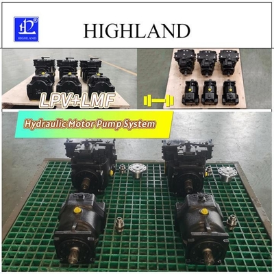 HIGHLAND hasat makinesinin kazıcısı Hidrolik pompa motor sistemi Eksen yapısı
