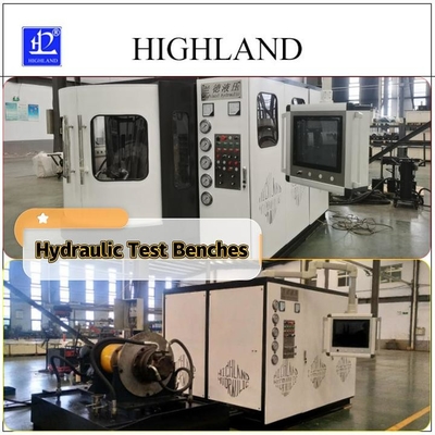 HIGHLAND Gemi Hidrolik Test Koltukları Açık boru hattı bağlantısı ile test hidrolik makine