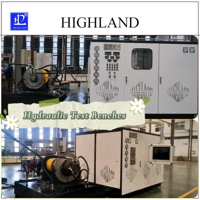HIGHLAND Gemi Hidrolik Test Koltukları Açık boru hattı bağlantısı ile test hidrolik makine