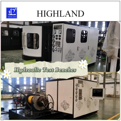 HIGHLAND Gemi Hidrolik Test Koltukları Açık boru hattı bağlantısı ile test hidrolik makine