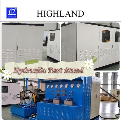 380L/Min 35Mpa Hidrolik Test Standları Yerel Sıvı ve Motorları Test Etmek İçin Özellik