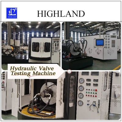 Yüksek derecede entegrasyonlu kazıcılar için 380L / Min Hidrolik Valf Test Bench özelleştirme