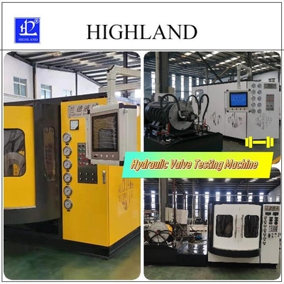 HIGHLAND Tam otomatik YST380 Döner sondaj cihazı için hidrolik valf test bankları Basit işletim
