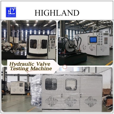 HIGHLAND Tam otomatik YST380 Döner sondaj cihazı için hidrolik valf test bankları Basit işletim