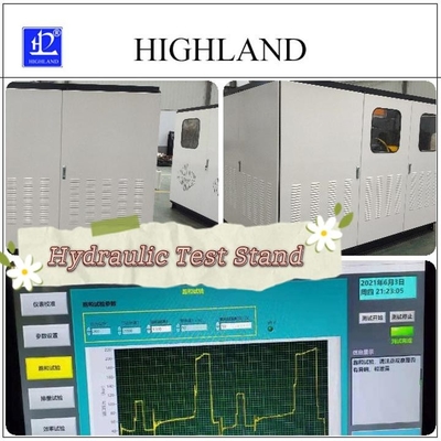 YST380 Hidrolik Motor Deneme Benchi Madencilik için açık boru bağlantısı