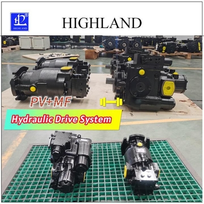 dökme demir yeşil yem toplayıcı hidrolik tahrik sistemi PV110 MF110