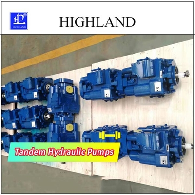 Swash Plate Yapısı Tasarımı ile Endüstriyel Tandem Hidrolik Pompalar