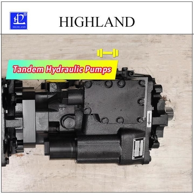 Swash Plate Yapısı Tasarımı ile Endüstriyel Tandem Hidrolik Pompalar