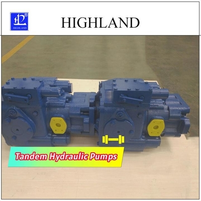 Kompakt Tandem Hidrolik Pompalar Kapalı Döngü Hidrolik Sistem Uygulamalar