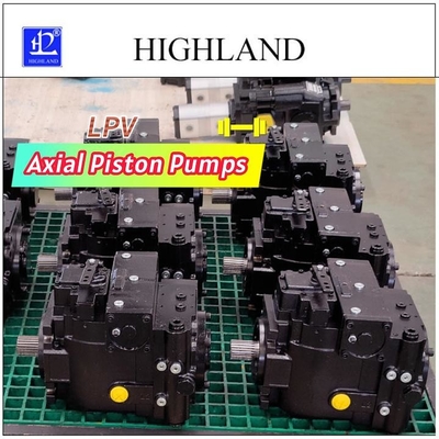 İnşaat Makinesi İçin Highland Hidrolik Eksenel Akış Yüksek Basınçlı Pistonlu Pompalar