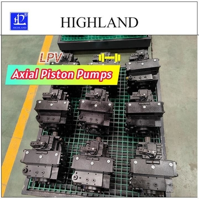 İnşaat Makinesi İçin Highland Hidrolik Eksenel Akış Yüksek Basınçlı Pistonlu Pompalar