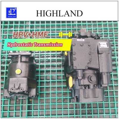 HPV110 HMF110 Yeraltı Yükleyici Hidrostatik Transmisiyon Plywood Case