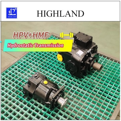 HPV110 HMF110 Yeraltı Yükleyici Hidrostatik Transmisiyon Plywood Case