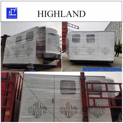 160 Kw Motor Gücü Yüksek Performans için Özelliklendirilen Hidrolik Test Standları
