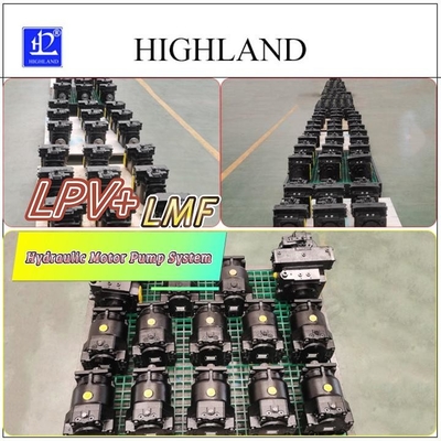 Verimlilik% 97 Ağır Endüstriler için Değişken Çevre Hidrolojik Motor Pompası